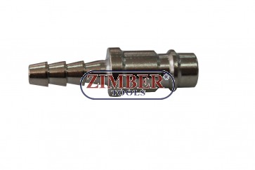 Накрайник за въздух 1/4" (бърза връзка) Европейски тип - ZR-12APOH1401 - ZIMBER TOOLS