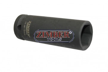 Вложка ударна удължена 1/2" 19mm - ZR-08DIS1219M - ZIMBER TOOLS
