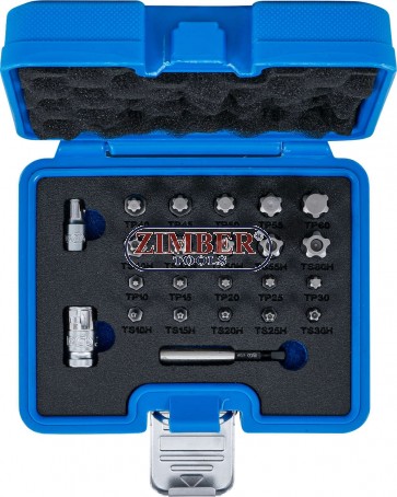 Комплект битове TORX PLUS 23 части - 4993 - BGS technic. 