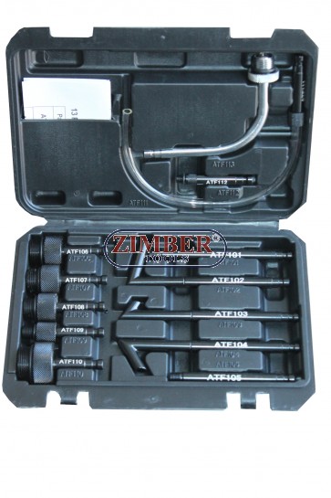 Комплект накрайници за смяна на масло на скоростни кутии 13-части  - ZT-04B1093 - SMANN TOOLS