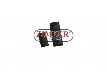 Резервен райбер (нож) от фреза за легла на клапани 52mm-65mm 75° and 60°, Размер: 6.8mm x 18mm - 1бр. ZR-41VRST100601 - ZIMBER TOOLS