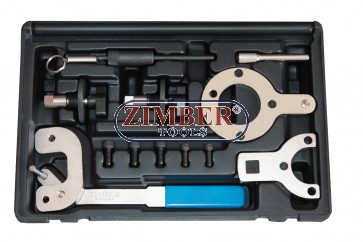 К-т за зацепване на двигатели Alfa Romeo / Chevrolet / Chrysler / Citroen / Fiat / Ford / Lancia / Opel / Suzuki / Peugeot / Diesel / Subaru 1.3 CDI CDTi TDCi, DDiS, HDI, JTDM, VCDi, MultiJet/ JTD - ZR-36ETTS172 ZIMBER-TOOLS