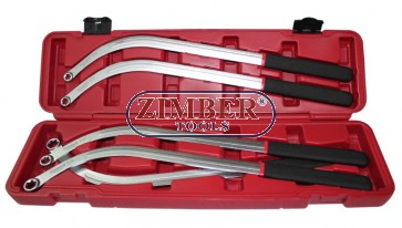 Комплект  ключове за шайби и ролки на ангренажните системи - E10, E12, E14, E16, E18-mm - ZIMBER-TOOLS.