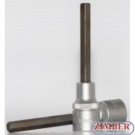 Вложка с накрайник шестограм 14мм 1/2 100mmL - 34410014 - FORCE