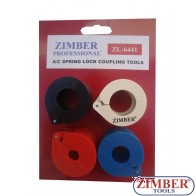 К-т скоби за разглобяване на бързи връзки 4 части ZL-6441 - ZIMBER-TOOLS