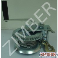 Макара със стоманено въже 0.5 Т (300301)