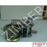 Макара със стоманено въже 0.9 Т (TG 27250) - ZIMBER - TOOLS.