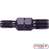 Метчик за възстановяване на резби на свещи - двустранен 14mm и 18mm - ZL-6072 - ZIMBER-TOOLS.