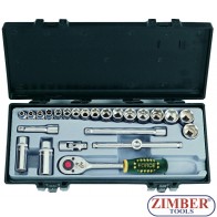 Гедоре 3/8" - 24 части,  (3251) - FORCE