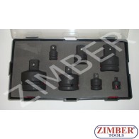 Адаптори ударни к-т 1/2" - 7 части - FORCE (K4079)