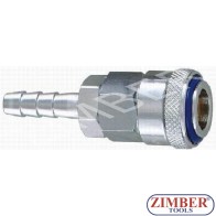Накрайник за въздух 5/16" ZDC-2 стомана - ZIMBER