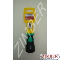 Отвертка кръстата 6 X 38 (+) - ZIMBER (ZL-S601 6X38 (+))