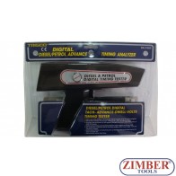 Стробоскоп комбиниран за бензинови и дизелови двигатели, ZR-36DAGTL01  - ZIMBER-TOOLS
