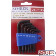 К-т шестограми 7 части ,ZL-7STS - ZIMBER - TOOLS.