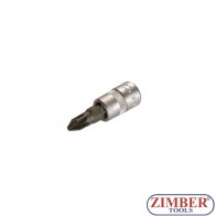 Накрайник на вложка PZ2, 1/4"