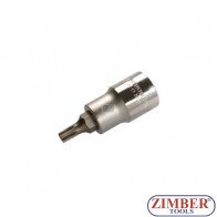 Накрайник M6 на вложка, дължина 53 мм, 1/2"(ZB-4351)