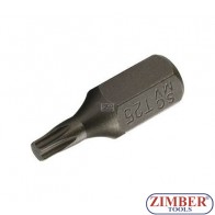 Накрайник T25, дължина 30 мм,10mm, 3/8"-BGS,ZB-4870 ZIMBER - TOOLS.