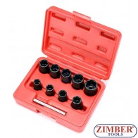 Вложки екстрактори 3/8" от 10mm ~ 19mm - 10 части. ZT-01Z5193- SMANN TOOLS