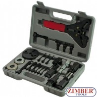 Универсален к-т за демонтиране на автоклиматици 23 части, - ZT-04D1022 - SMANN TOOLS