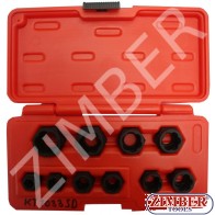Екстрактори к-т (ZR-36HSS10M) ZIMBER TOOLS