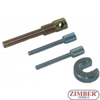 К-т за зацепване на дизелови двигатели CITROEN, PEUGEOT, FIAT 2.5 / 2.8L дизел - ZR-36ETTS121 ZIMBER TOOLS