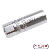 Вложка за свещи 1/2", 16 mm със задържаща пружина- - 2401 - BGS- technic.