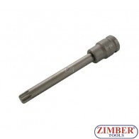Накрайник на вложка ударна 1/2", М12х10х140мм - BGS,ZB-4463 ZIMBER - TOOLS.