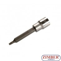 Накрайник на вложка 1/2", Т25х100мм -4470 - BGS technic