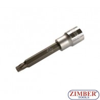 Накрайник на вложка 1/2", Т45х100мм - BGS,ZB-4473 ZIMBER - TOOLS.