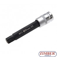 Накрайник на вложка 1/2", RIBE M13x120мм - BGS, ZB-5007 ZIMBER - TOOLS.