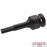 Вложка ударна 1/2" с шестограм 8 мм - BGS, ZB-5481-M8 ZIMBER - TOOLS.