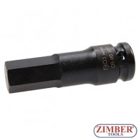 Вложка ударна 1/2" с шестограм 17 мм - BGS, ZB-5481-M17 ZIMBER - TOOLS.