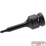 Вложка ударна торкс Т20, 1/2" - BGS, ZB-5480-T20 ZIMBER - TOOLS.