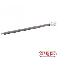 Накрайник на вложка T30x300 mm с дупка, 1/2" - BGS, ZB-5184-TB30 ZIMBER - TOOLS.