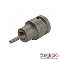 Накрайник на вложка T20, 1/2" - BGS,ZB-5369 ZIMBER - TOOLS.