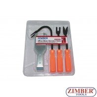 К-т за изваждане на щипки - 4 част, ZR-36DSS04- ZIMBER TOOLS