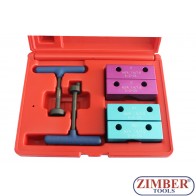 К-т за зацепване на двигатели TWIN SPARK ALFA ROMEO - 1.4, 1.6, 1.8 и 2.0L 16V, ZR-36ETTS37 - ZIMBER-TOOLS