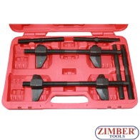 К-т скоби за демонтиране на пружини-65-320 mm.ZR-36SCC19 - ZIMBER-TOOLS
