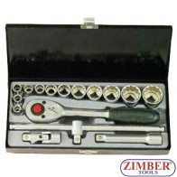 Гедоре 1/2" - 16 части - FORCE (4162)