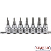 К-т накрайници на вложка Т15-50, 7 части - BGS,ZB-5108 - ZIMBER - TOOLS.