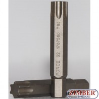 T60 75mm Бит накрайник - 1767560 (D175T60) - FORCE
