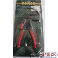Клещи за скоби на водни съединения с жило - FORCE (9G0201)