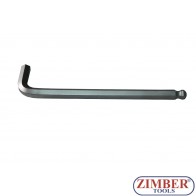 Г-образен шестограм с топче удължен 12mm - 76512L - FORCE