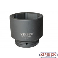 Вложка ударна шестостенна 1" - 80mm, ZR-08AIS780M - ZIMBER TOOLS