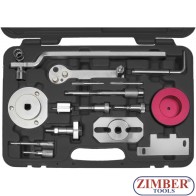 ПОД НАЕМ К-т за зацепване на двигатели Fiat / Iveco / Citroen / Peugeot / 2.2D / 2.3D / 3.0D / ZR-36ETTS92 - ZIMBER TOOLS -50.00ЛВ-