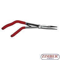 Клещи дългоусти прави 280мм,ZT-01141-1  - SMANN TOOLS