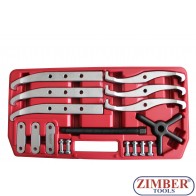 К-т скоба за лагери  - 4в1 - 7т - ZR-36PS4I17- ZIMBER-TOOLS