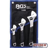 КОМПЛЕКТ РАЗДВИЖЕНИ/ФРЕНСКИ/ КЛЮЧОВЕ 3БР.  150mm 0-20mm, 200mm 0-25mm, 250mm 0-30mm(1446) - BGS technic