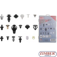 Комплект щипки за кора на врата и тапицерия за Honda | 418 бр - 9059 - BGS technic.