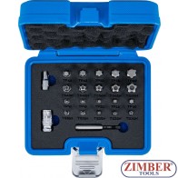 Комплект битове TORX PLUS 23 части - 4993 - BGS technic. 